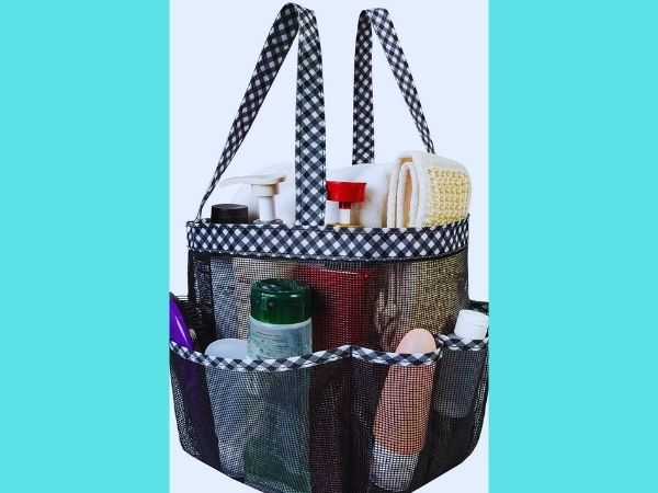 mesh shower caddy