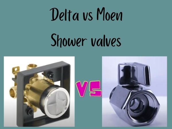Delta vs Moen Shower valves