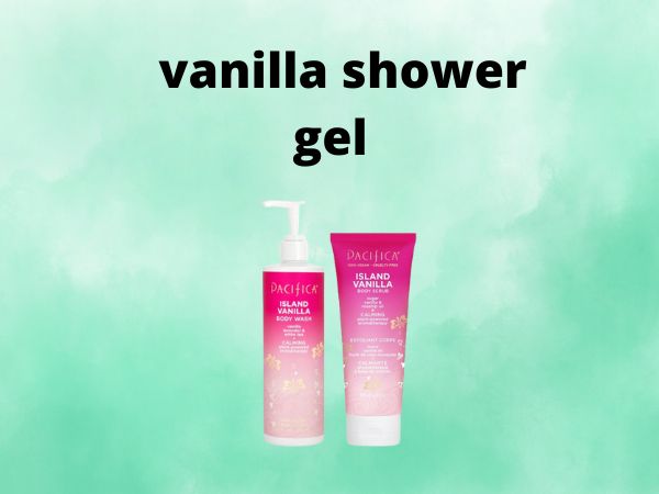 vanilla shower gel