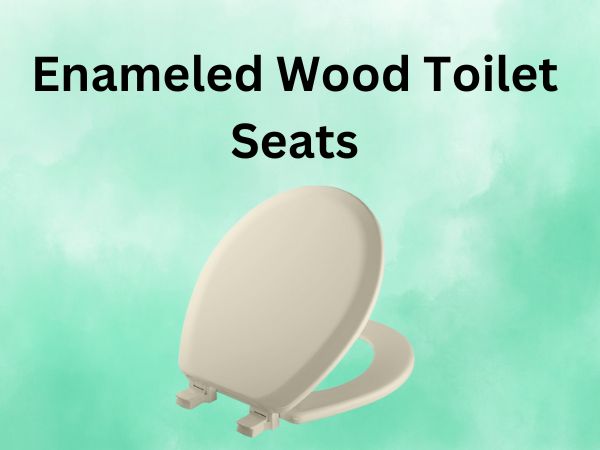 Enameled Wood Toilet Seats