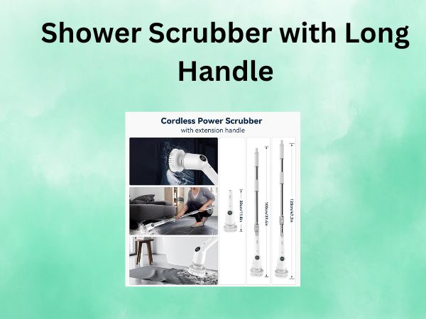 Shower Scrubber with Long Handle