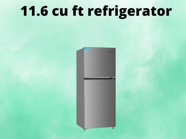 11.6 cu ft refrigerator
