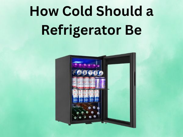 How Cold Should a Refrigerator Be
