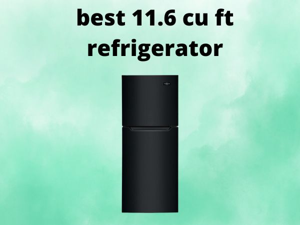 5 Best 11.6 Cu Ft Refrigerators [In 2025]