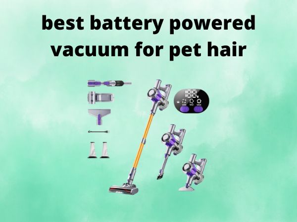 5 Best Battery Powered Vacuums for Pet Hair [In 2025]