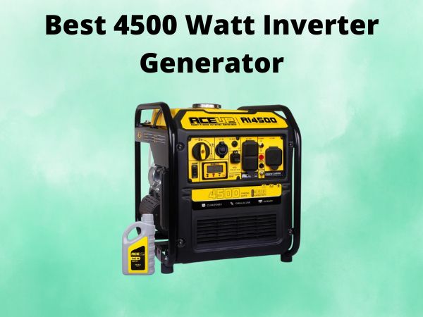 5 Best 4500 Watt Inverter Generator [In 2025]