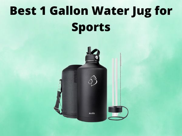 5 Best 1 Gallon Water Jug for Sports [In 2025]