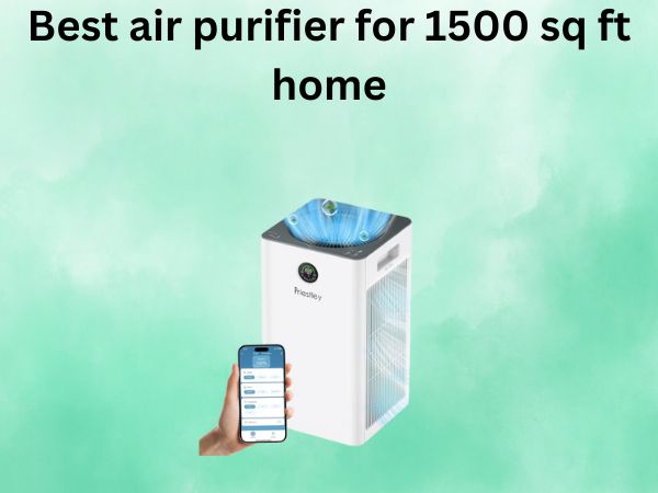 Best air purifier for 1500 sq ft home