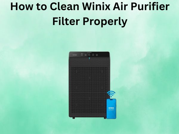 How to Clean Winix Air Purifier Filter Properly