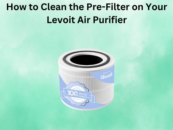 How to Clean the Pre-Filter on Your Levoit Air Purifier