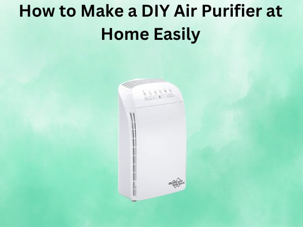 How to Make a DIY Air Purifier at Home Easily