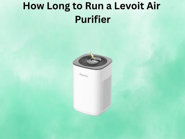 How Long to Run a Levoit Air Purifier