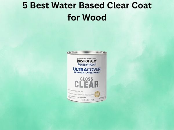 5 Best Water Based Clear Coat for Wood