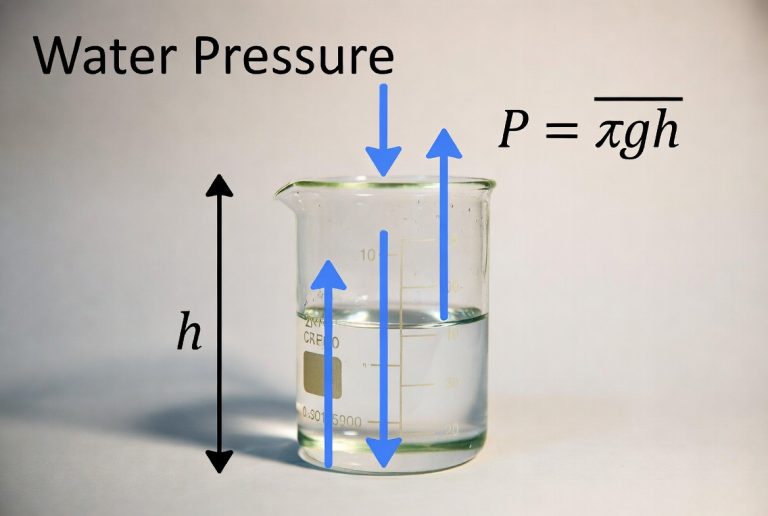 How to Calculate the Pressure of Water