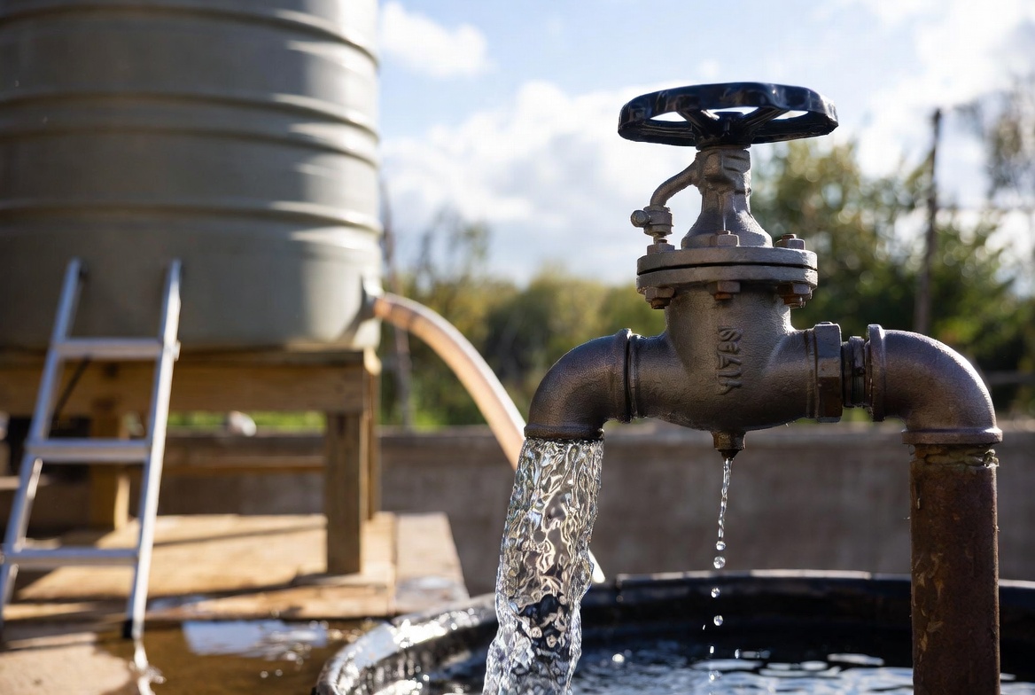 How to Drain a Water Tank