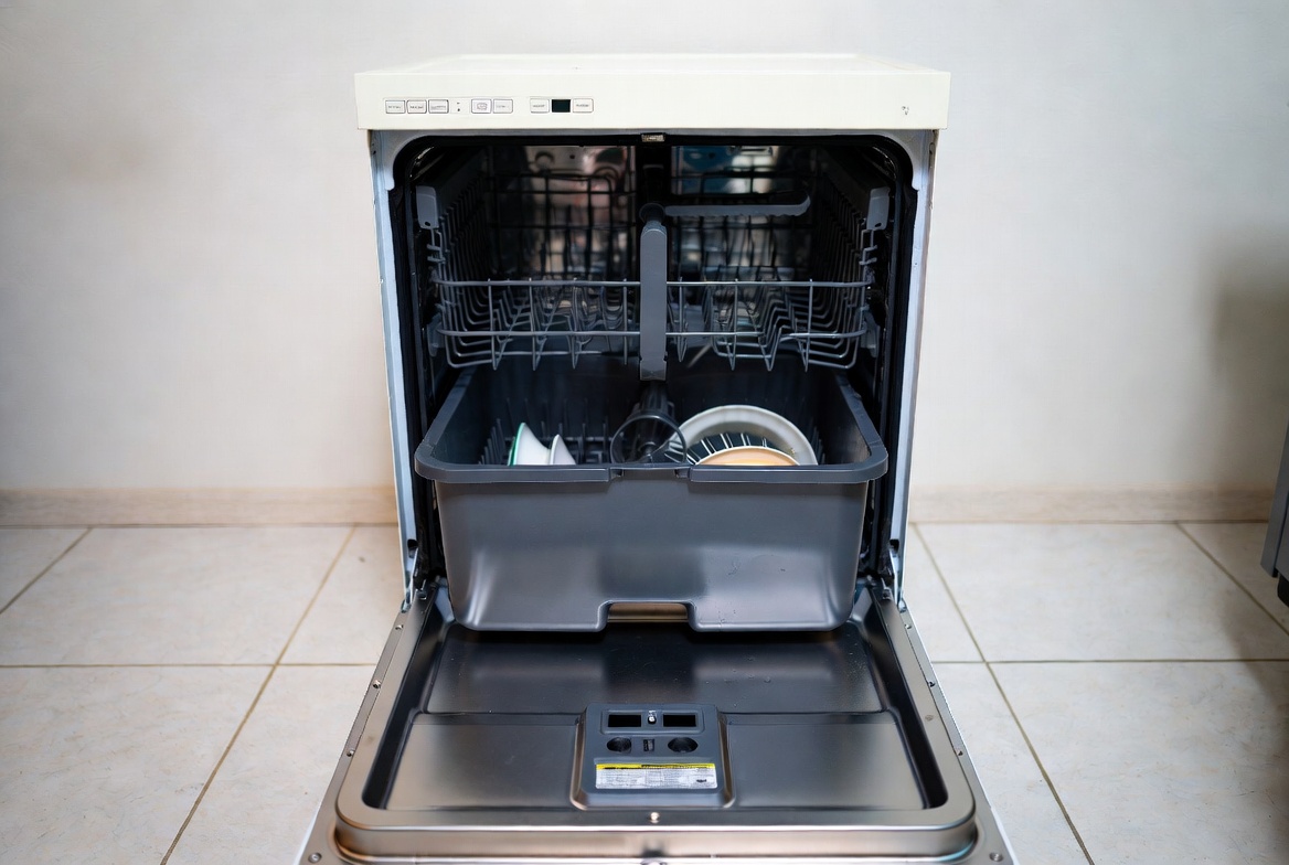 How to Drain the Water From the Dishwasher