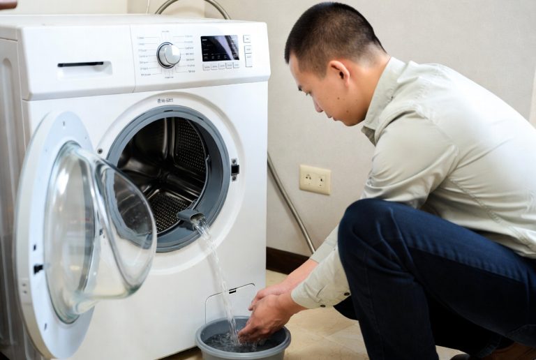 How to Empty Water From Washing Machine Safely