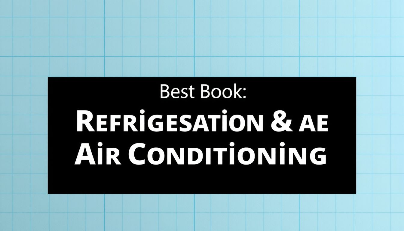 best book for refrigeration and air conditioning