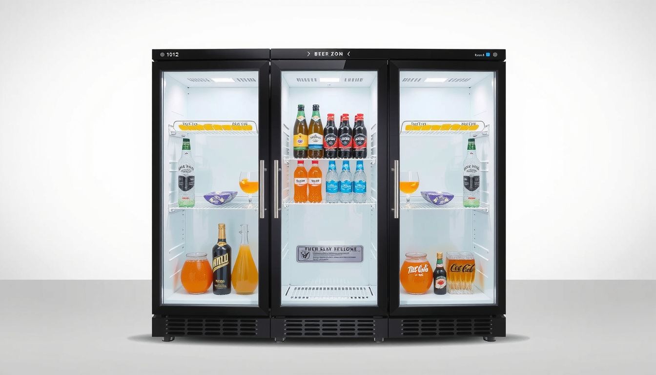 best dual zone beverage refrigerator