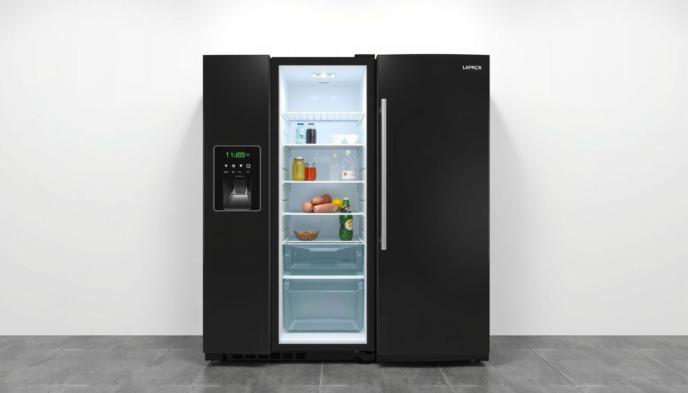 best glass front refrigerator