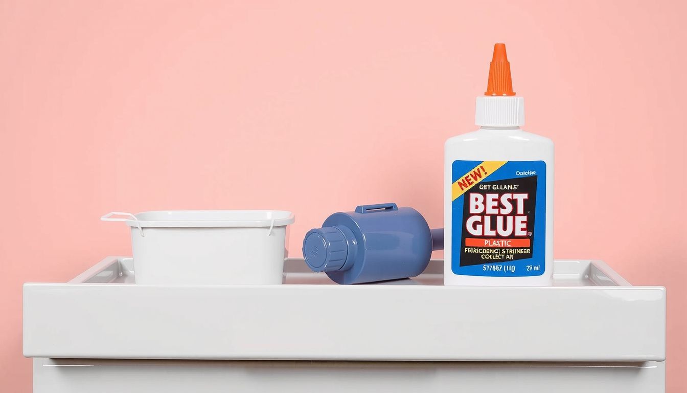 best glue for plastic refrigerator drawer