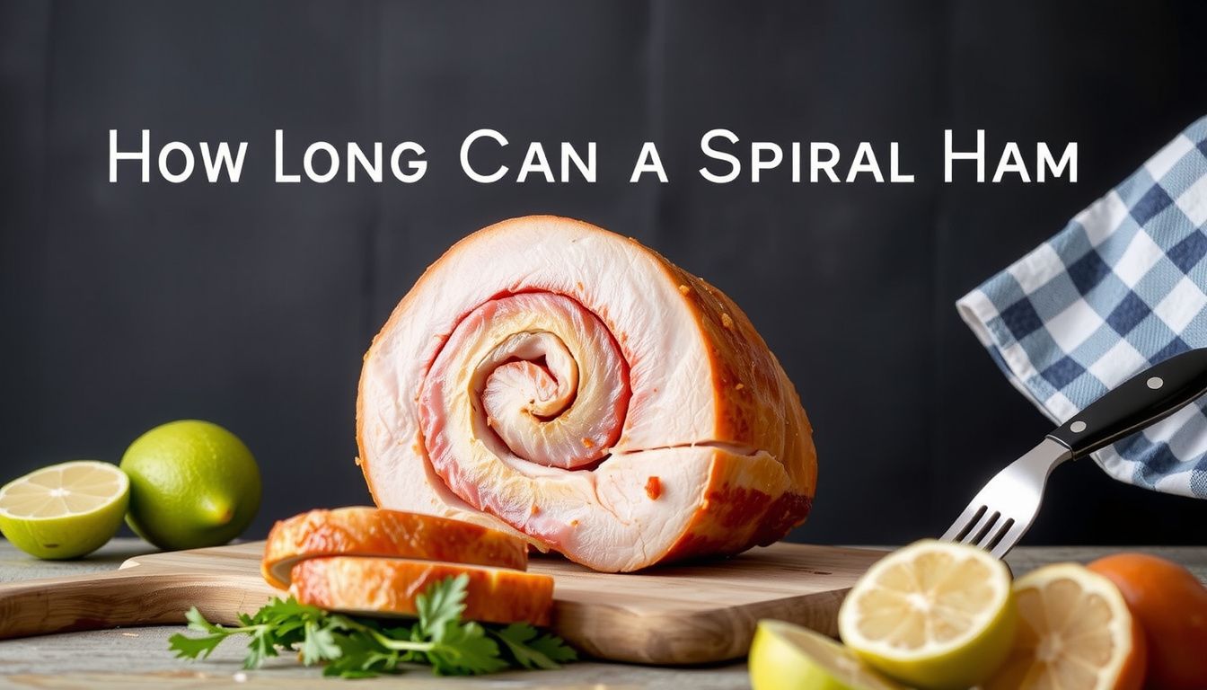 how long can a spiral ham stay in the refrigerator