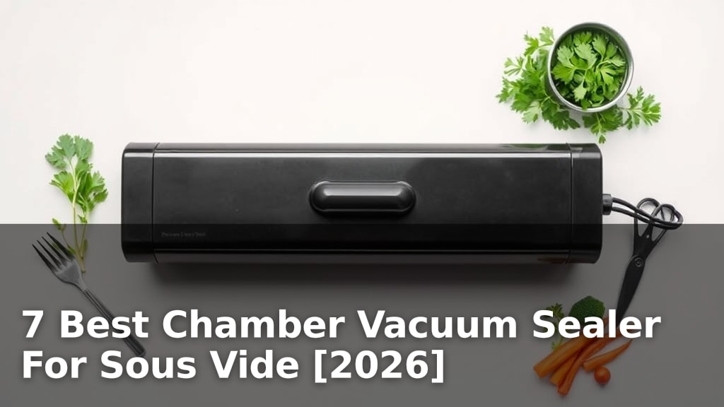 7 Best Chamber Vacuum Sealer For Sous Vide [2026]