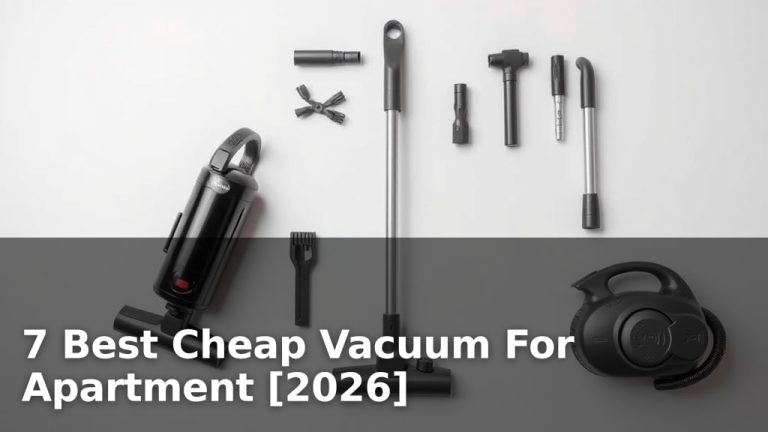 7 Best Cheap Vacuum For Apartment [2026]