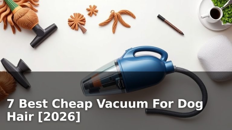 7 Best Cheap Vacuum For Dog Hair [2026]