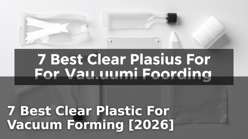 7 Best Clear Plastic For Vacuum Forming [2026]