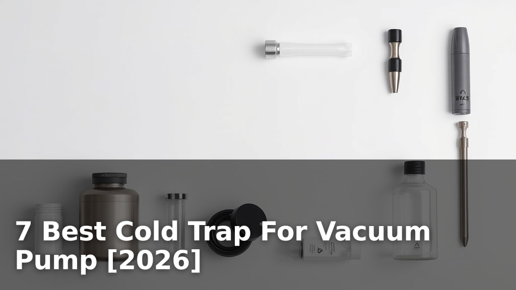7 Best Cold Trap For Vacuum Pump [2026]