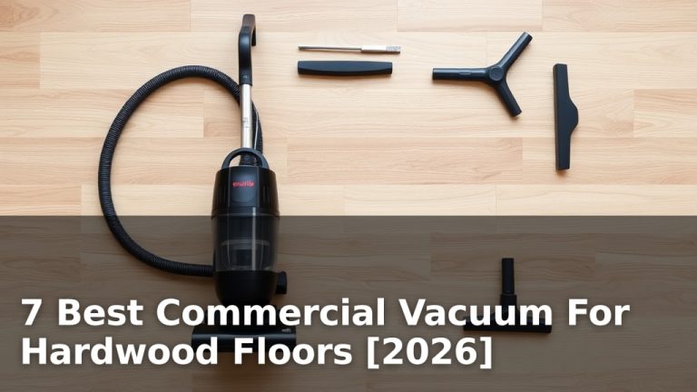 7 Best Commercial Vacuum For Hardwood Floors [2026]