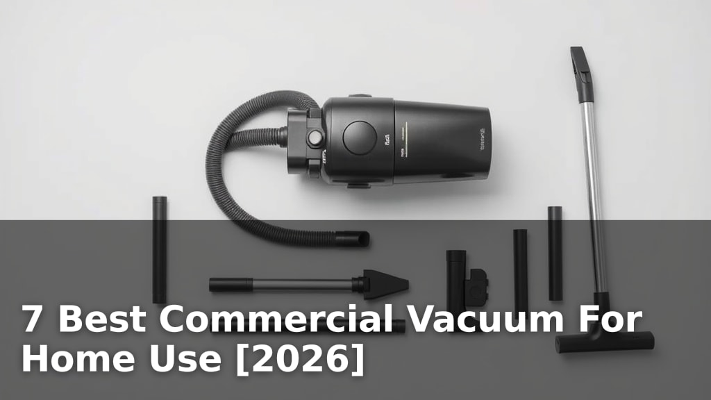7 Best Commercial Vacuum For Home Use [2026]