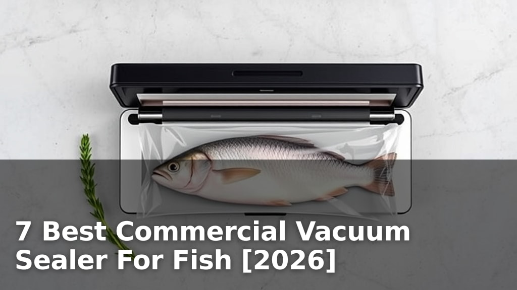 7 Best Commercial Vacuum Sealer For Fish [2026]