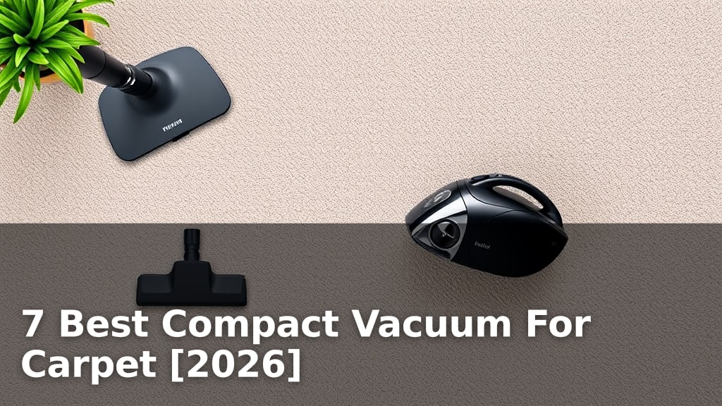 7 Best Compact Vacuum For Carpet [2026]