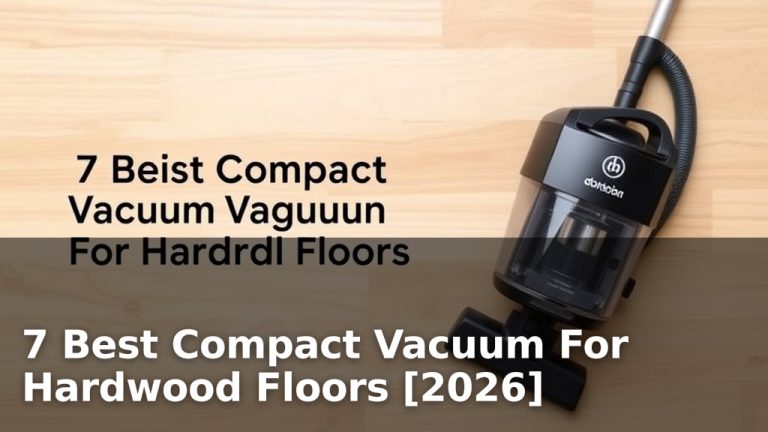 7 Best Compact Vacuum For Hardwood Floors [2026]