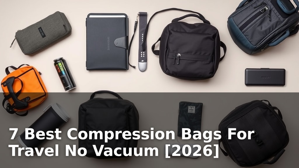 7 Best Compression Bags For Travel No Vacuum [2026]