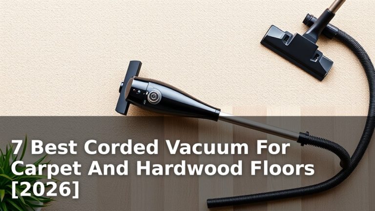 7 Best Corded Vacuum For Carpet And Hardwood Floors [2026]
