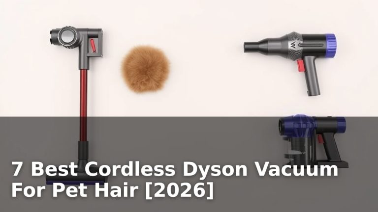 7 Best Cordless Dyson Vacuum For Pet Hair [2026]