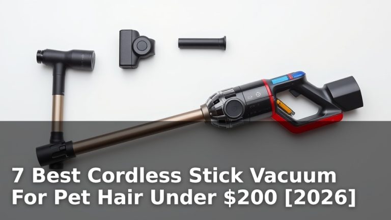 7 Best Cordless Stick Vacuum For Pet Hair Under $200 [2026]