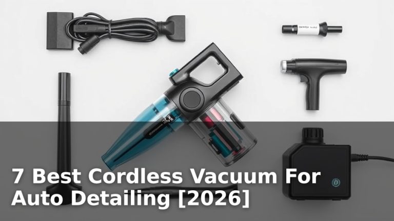 7 Best Cordless Vacuum For Auto Detailing [2026]