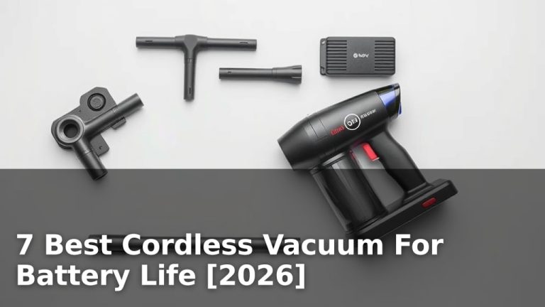 7 Best Cordless Vacuum For Battery Life [2026]
