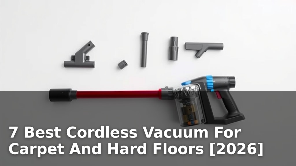 7 Best Cordless Vacuum For Carpet And Hard Floors [2026]