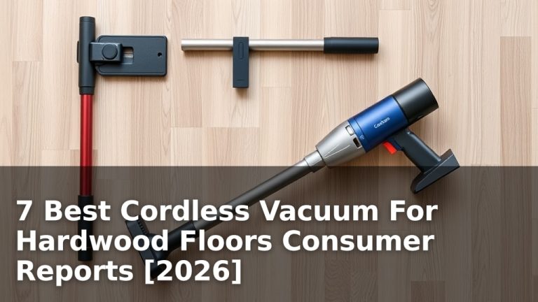 7 Best Cordless Vacuum For Hardwood Floors Consumer Reports [2026]