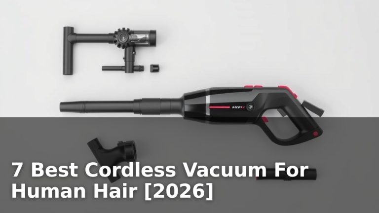 7 Best Cordless Vacuum For Human Hair [2026]