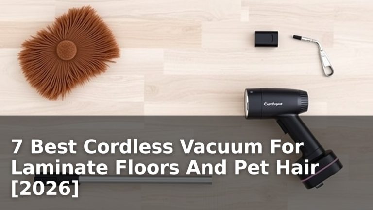 7 Best Cordless Vacuum For Laminate Floors And Pet Hair [2026]