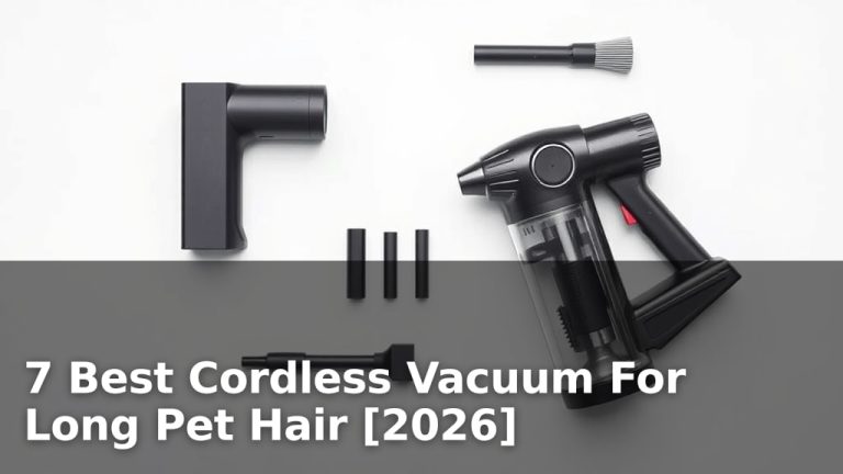 7 Best Cordless Vacuum For Long Pet Hair [2026]
