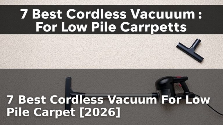 7 Best Cordless Vacuum For Low Pile Carpet [2026]