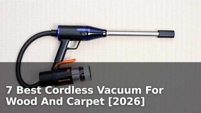 7 Best Cordless Vacuum For Wood And Carpet [2026]