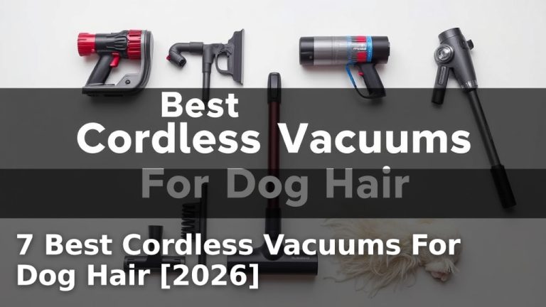 7 Best Cordless Vacuums For Dog Hair [2026]
